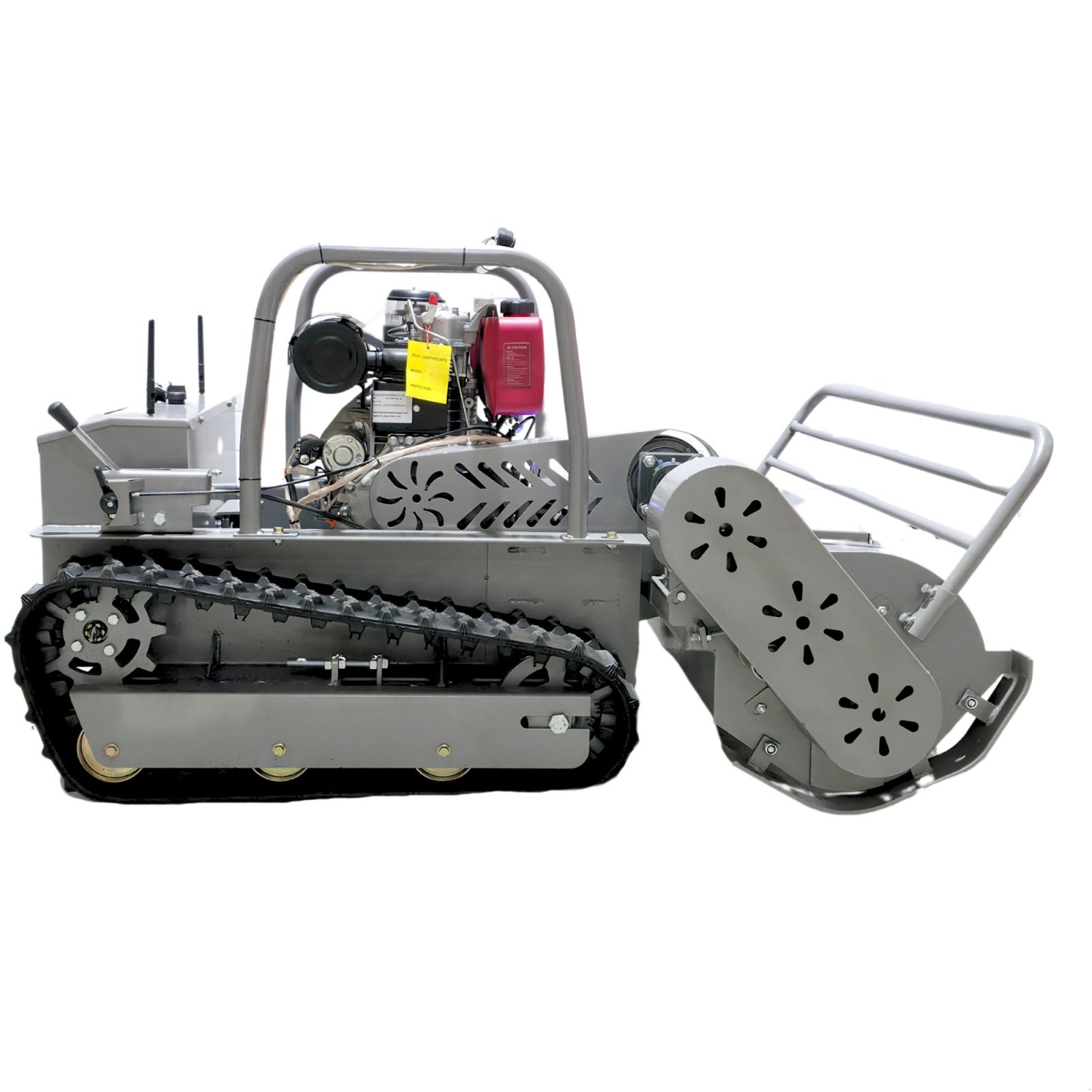 Rasenmäher des Typs AMD AMD-R120 Ferngesteuerter Diesel-Raupenmulcher, Schlegelmulcher - 1200 mm Schnittbreite, Neumaschine in Arbing (Bild 3)